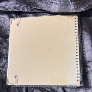 Spiral Bound Tan Notebook